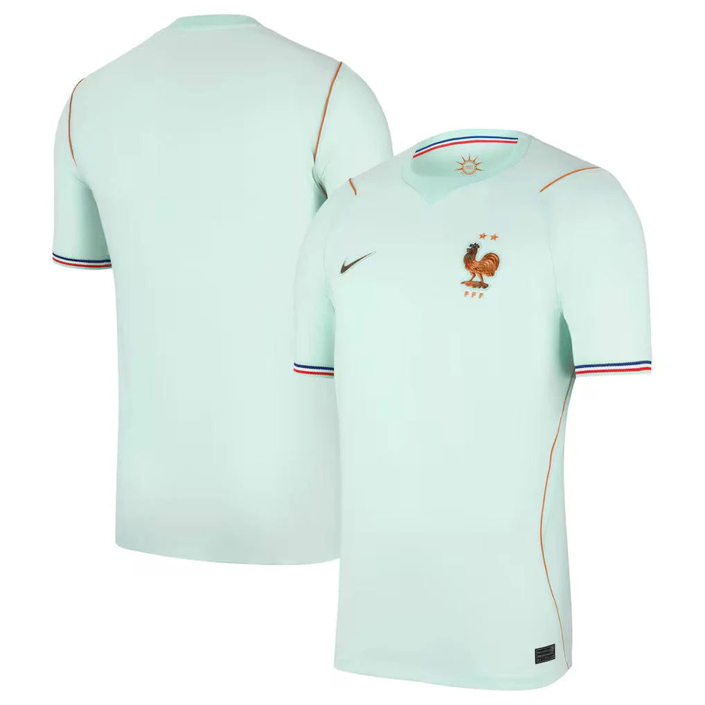 Camisa França Nike II 2026/27 Torcedor Pro Masculina - Verde-claro
