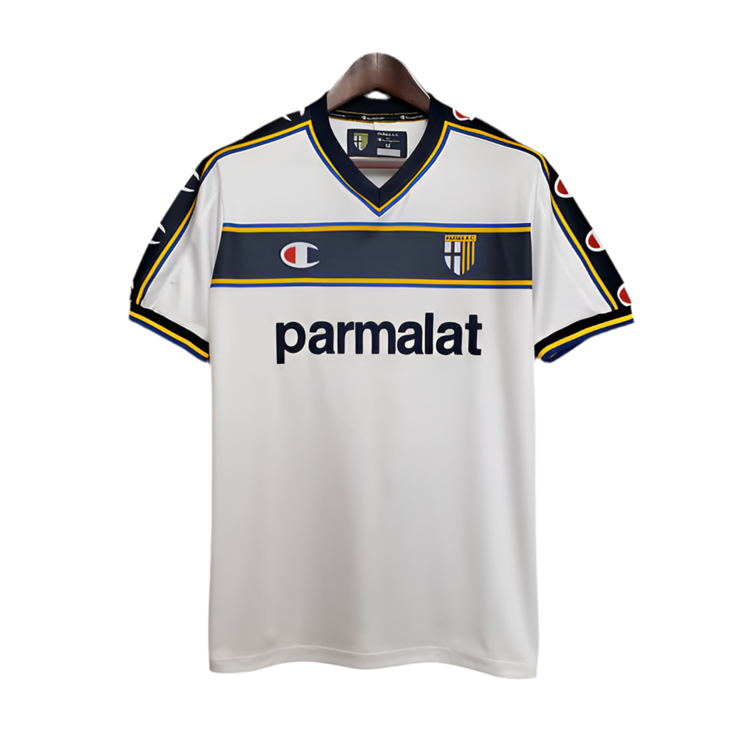 Camisa Parma Retrô 2002/2003 Branca - Champion