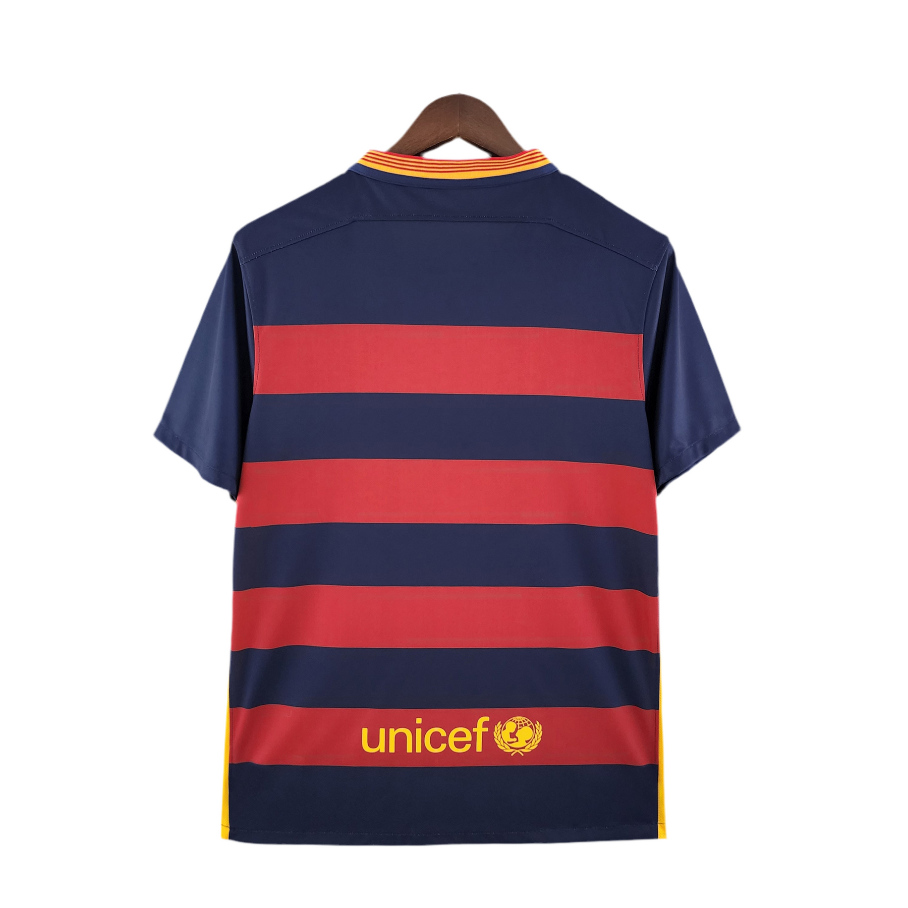 Camisa Barcelona Retrô 15/2016 - Azul e Grená