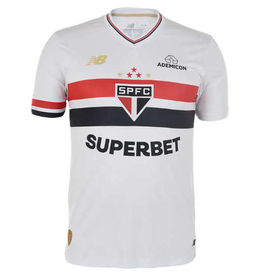 Camisa São Paulo I 25/26 - Branco
