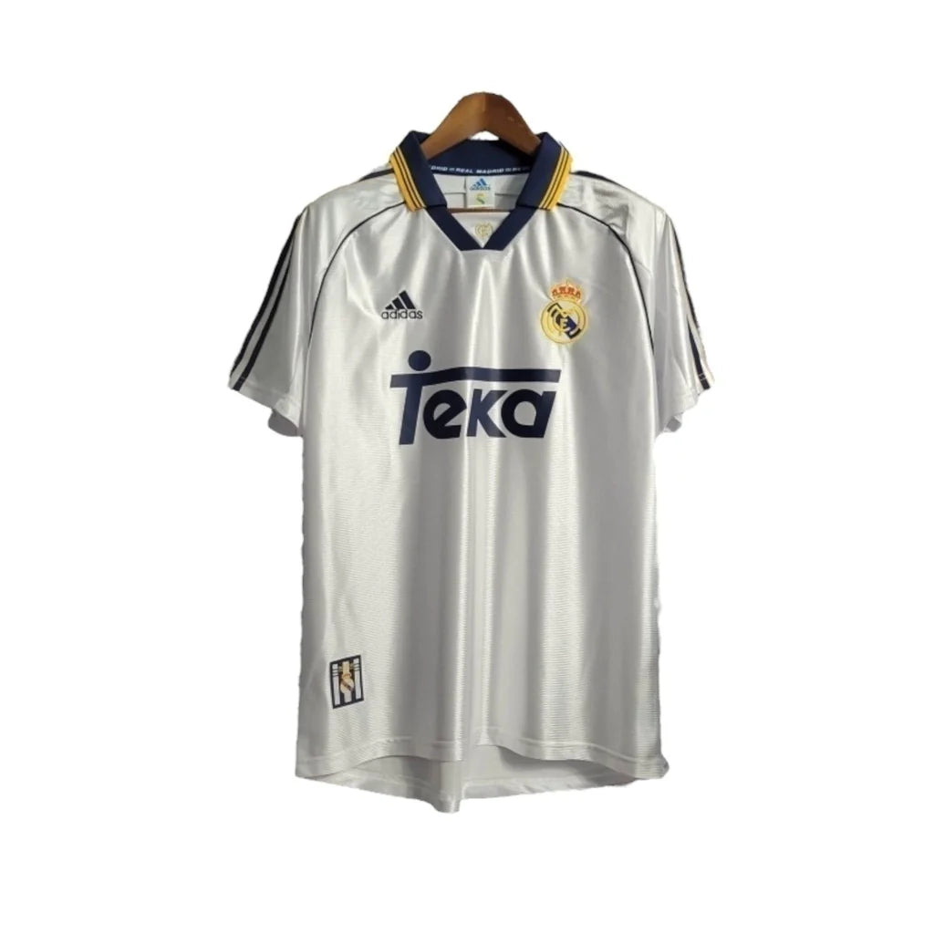 Camisa Retro Real Madrid I 98/99 - Branca