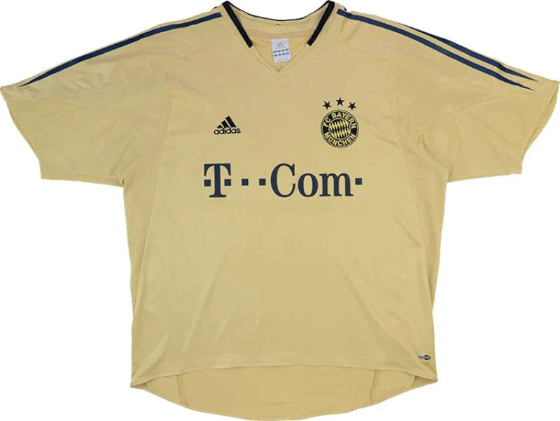 Camisa Bayern de Munique III Retrô 2004/2005 - Amarelo